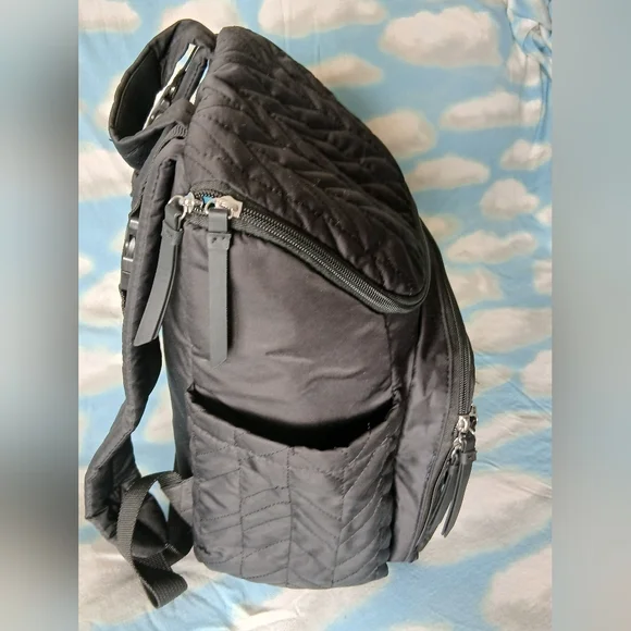 Skip Hop Quilted Backpack Black - Picture 4 of 16